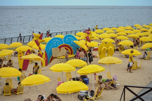  Miles de personas disfrutaron de BA Playa en el fin de semana de carnaval