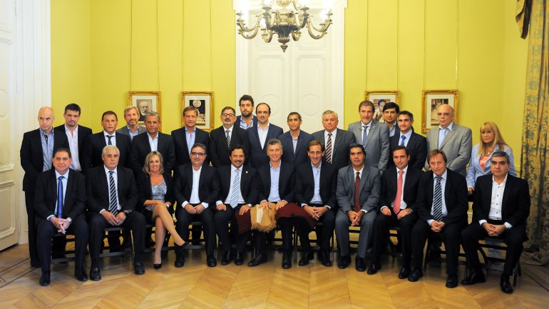  Macri se reunió con los intendentes de las capitales provinciales