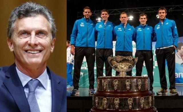  Macri recibirá al equipo de Copa Davis
