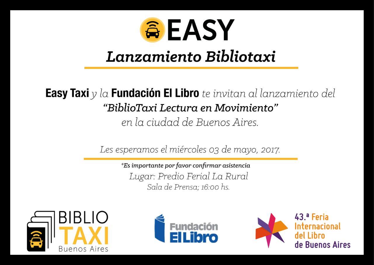  Con el nombre de «BiblioTaxi» se vienen los taxis bibliotecas