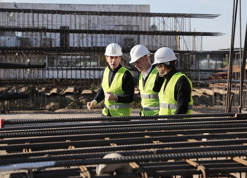  Rodríguez Larreta recorrió las obras del arroyo Vega
