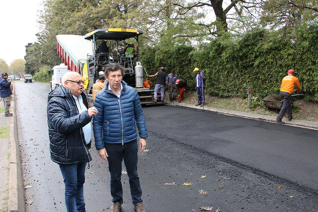  San Isidro: avanzan las obras en la Avenida Márquez