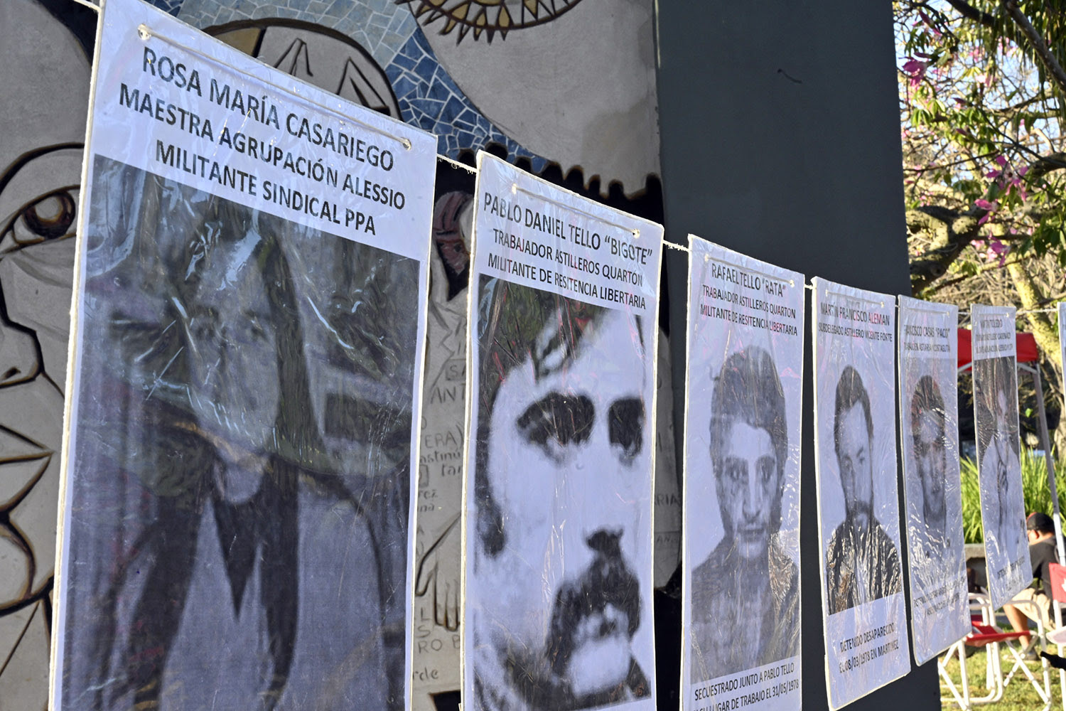  El Municipio de Tigre, en la Semana de la Memoria, acompañó la marcha al ex astillero Astarsa