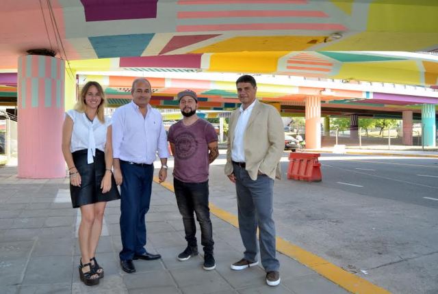  Jorge Macri recorrió junto a Eduardo Macchiavelli el bajo puente de Av. Libertador y Gral. Paz