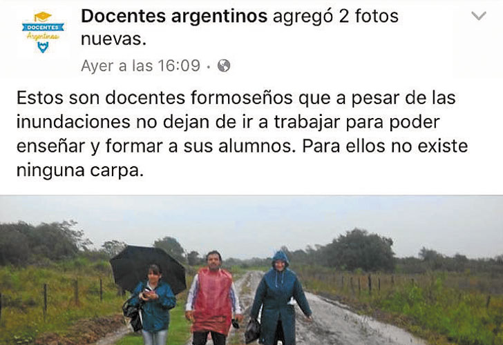  El oficialismo cuestionó los paros con páginas falsas de Facebook