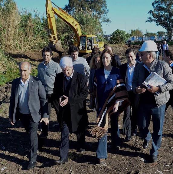  Vidal y Salvador anunciaron el inicio de obras en San Fernando