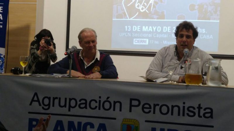  Rodríguez y la Agrupación Peronista Blanca realizaron su primer plenario de cara a las elecciones