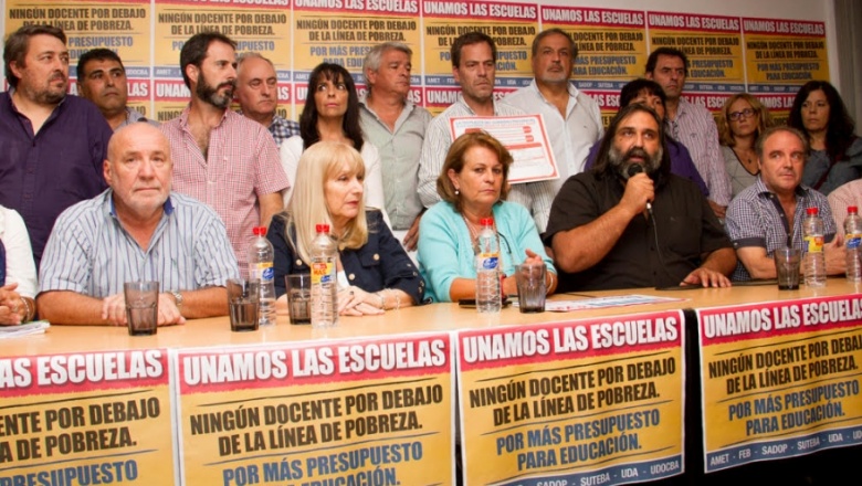  Los docentes rechazaron la oferta de Vidal y se viene una carpa frente a la Legislatura