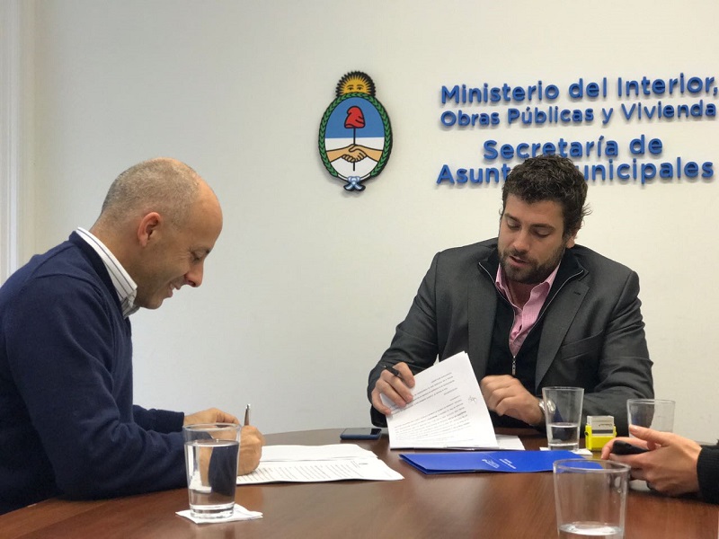  Convenio entre Pilar y Nación para mejorar la atención ciudadana