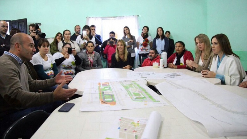  Vidal y Gladys Gonzalez de campaña en Quilmes