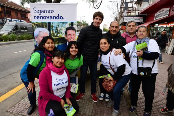  Juan Andreotti: «Estamos recorriendo y hablando con muchos vecinos»