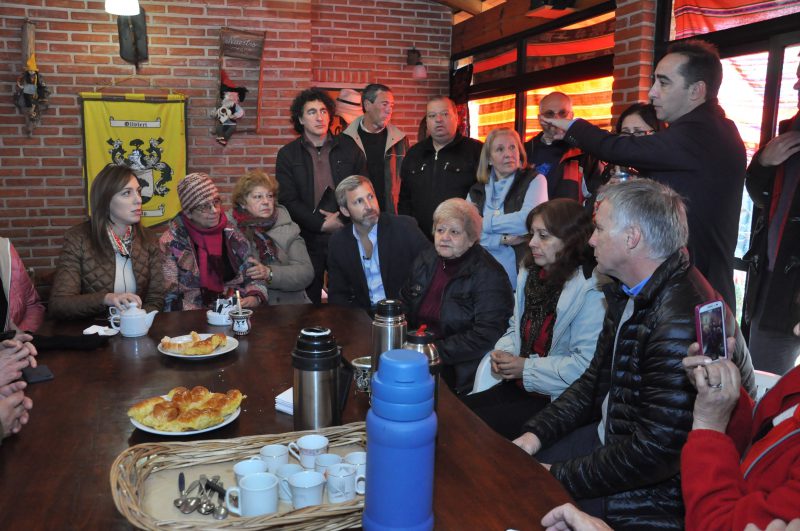  De campaña: Vidal junto a Frigerio se mostraron en Morón