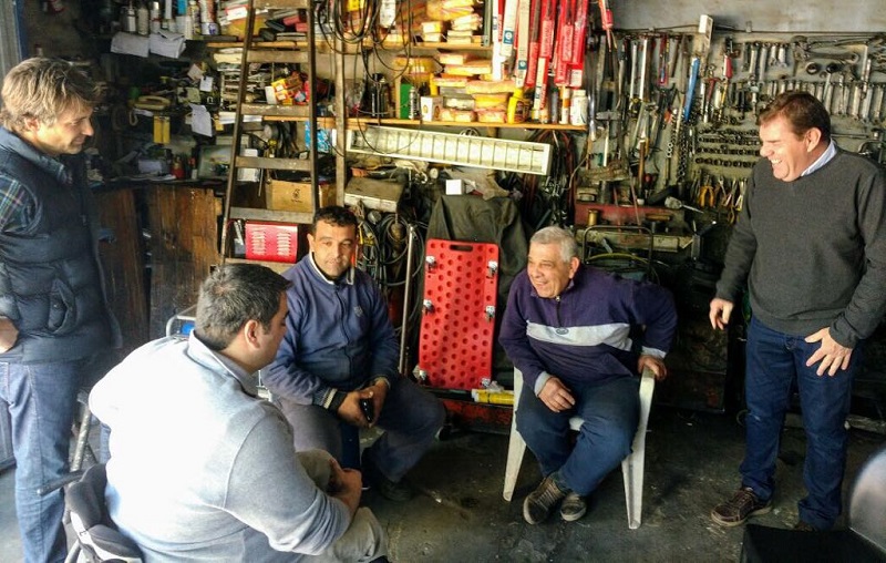  Montenegro, Triaca y Segundo Cernadas recorrieron Tigre