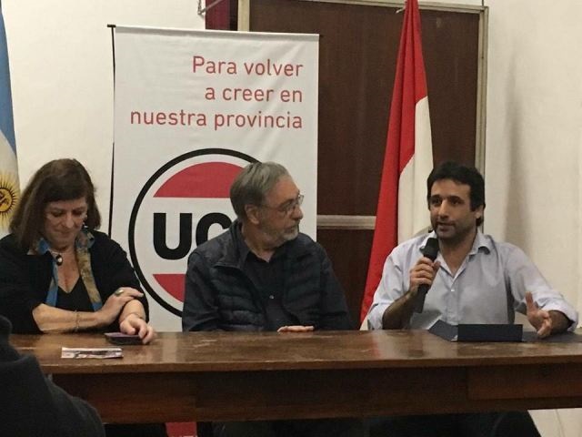  Cambiemos : Luis Brandoni junto a Sebastián Salvador en San Fernando