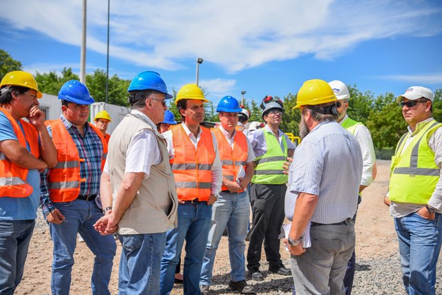  Ariel Sujarchuk recorrió las centrales termoeléctricas del partido de Pilar