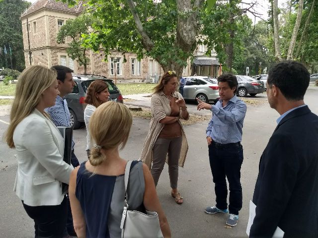  Sánchez Zinny recorrió el Polo Regional de Educación Superior en el Pellegrini