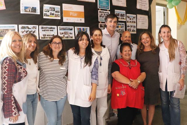  Ducoté y Bullrich recorrieron las obras de la primera guardería para empleados municipales