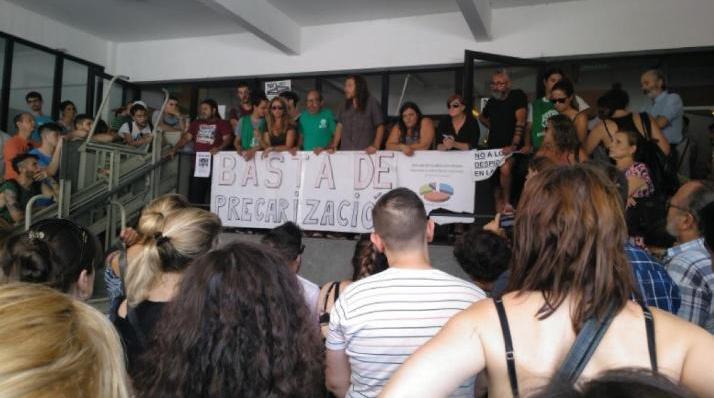  Vidal disolvió la Unidad Ejecutora Provincial y sus trabajadores podrían pasar la noche del 31 «resistiendo»