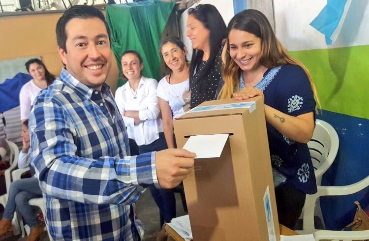  Leo Nardini es el presidente del PJ local