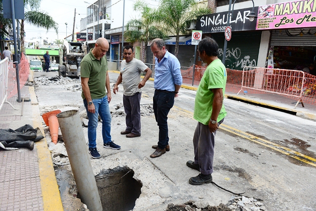  San Fernando realiza un intenso mantenimiento integral del túnel de Av. Avellaneda